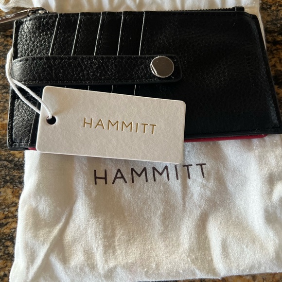 Hammitt Black Textured Wallet - Picture 3 of 5